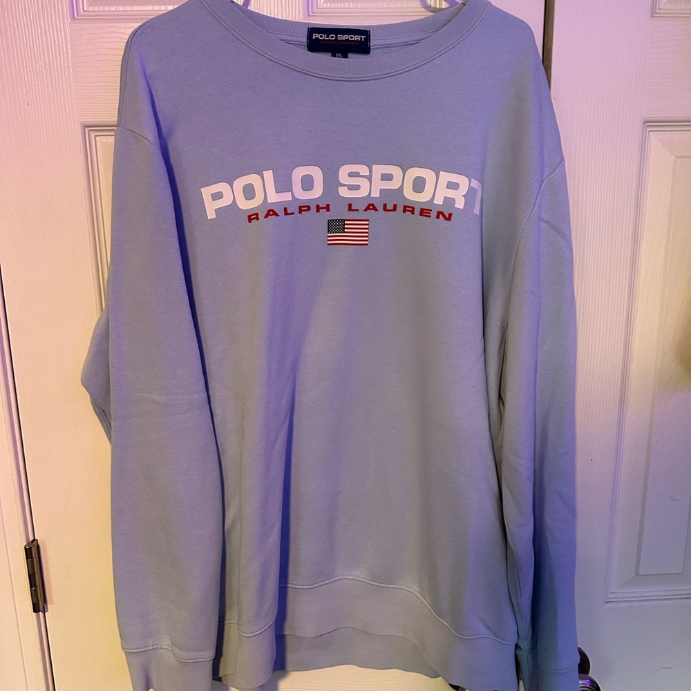 Polo by Ralph Lauren Blue Crewneck Sweater